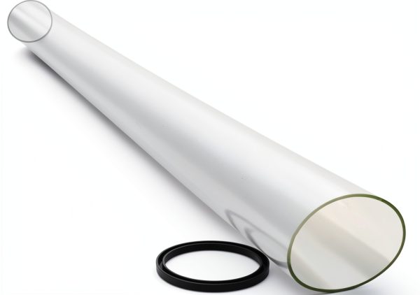 Patio Heater Glass Tube Replacement Gardensun 49.5" x 4.72" with Ring-0